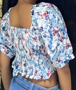 Floral Crop Top