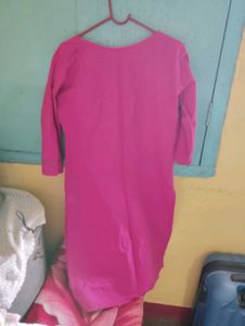 Pink Kurti Top - Size M