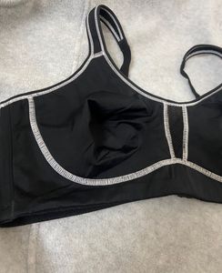 Black Sports Bra - 44 C New