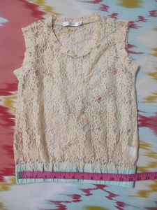 Sleeveless Net Top