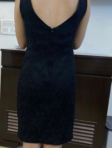 Black Floral Dress