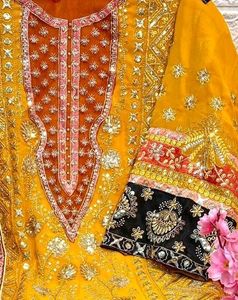 Heavy Fancy Georgette Suit