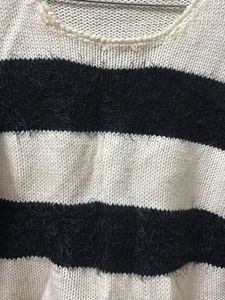 Striped Knit Sweater