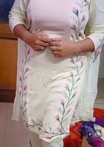 Floral Print Kurta Set