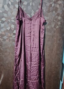 Nighty With Delicate Fabric
