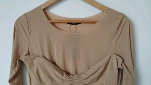 Shein Ruched Front Crop Top