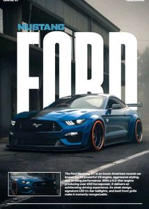 Ford Mustang GT Art