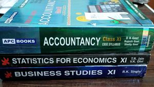 Class XI Textbooks - Accountancy, Business Studies