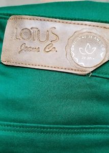 Dark Green Colour Jeans Totally Unused As It Doesn