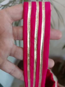 Red &amp; Gold Potli Pouch