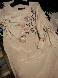 Party Wear Embroidery Designer Kurta Inner Attache