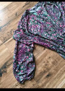 Og Zara floral glittery dress