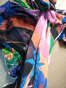 Floral Print Saree(new)