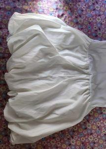 Draped A Line Dress