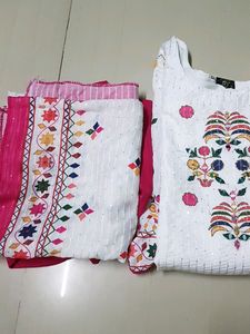 Suit Palazo With Digital Print Duptta
