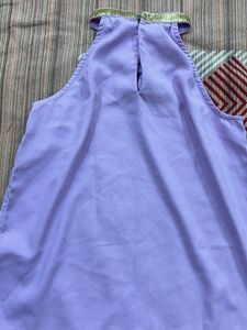 Lilac Halter Neck Top