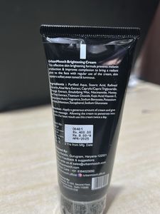 INSTA BRIGHT MOISTURIZING Face Cream =