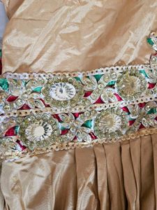 Golden Traditional Gharara