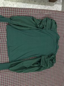 Ladies Party Top With Fancy Sleeves