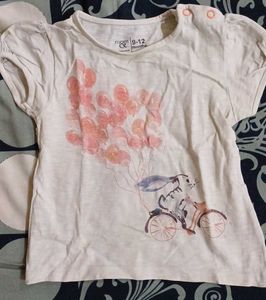 Cute Girl's Graphic Tee