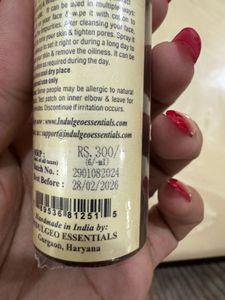 Indulgeo Witch Hazel Toner