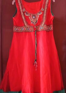 Elegant Red Kurta Set