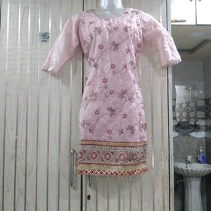 Kurti Set With Shalwar And Dupatta