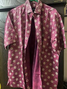 Patterned Casual Shirt