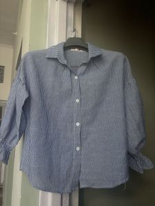 Striped Blue Shirt