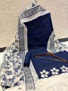 Elegant Beige Embroidered Suit Piece