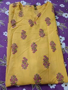 Yellow Kurta
