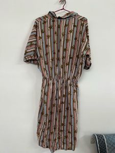 Striped Shirt Dress
