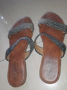 Woven Strap Flat Sandals for women