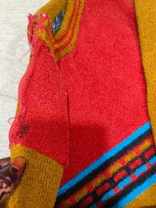 3 Cute Red Kids Cardigan