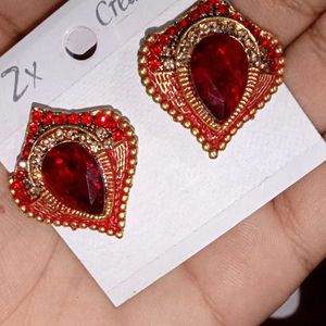 Red ♥️ earings for girls
