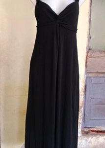 Elegant Black Maxi Dress