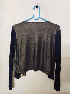 Black And Golden Shrug