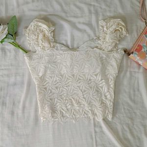Lace Crop Top
