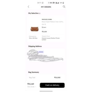 MICHAEL KORS JET SET MD CHAIN POUCHETTE
