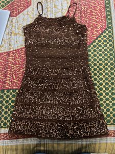 Vintage Sequin Mini Dress