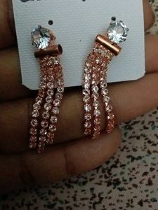 Sparkling Tassel Earrings