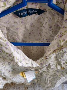 Floral Print Shirt For Women