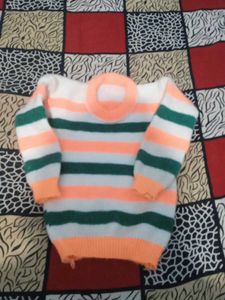 Striped Knit Sweater