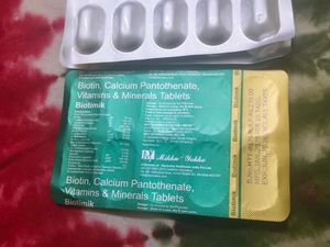 Biotin, Vitamins & Minerals Tablet Biotimik