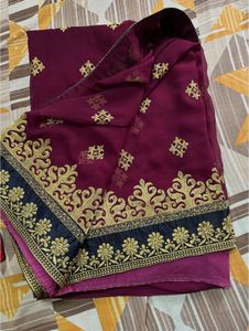 Wedding Saree With Blouse