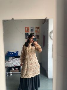Elegant Embroidered Kurta