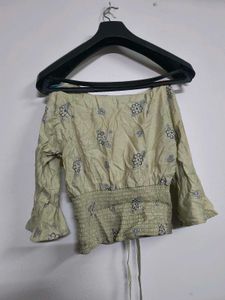 Lime Green Women Top
