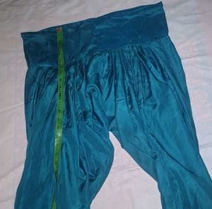 Teal Embroidered Kurta Set