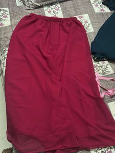 Women Georgette Kurta With Plazzo