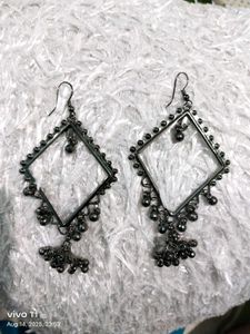 Square Jhumka Earrings